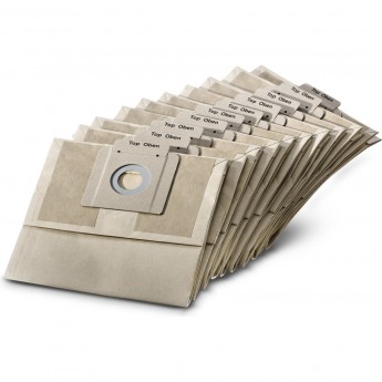 Фильтр-мешки KARCHER бумажные для пылесосов серий BV 5/1 10 шт Фильтр-мешки KARCHER бумажные для пылесосов серий BV 5/1 10 шт